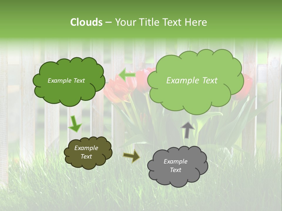 Harmonie Eingez Terasse PowerPoint Template