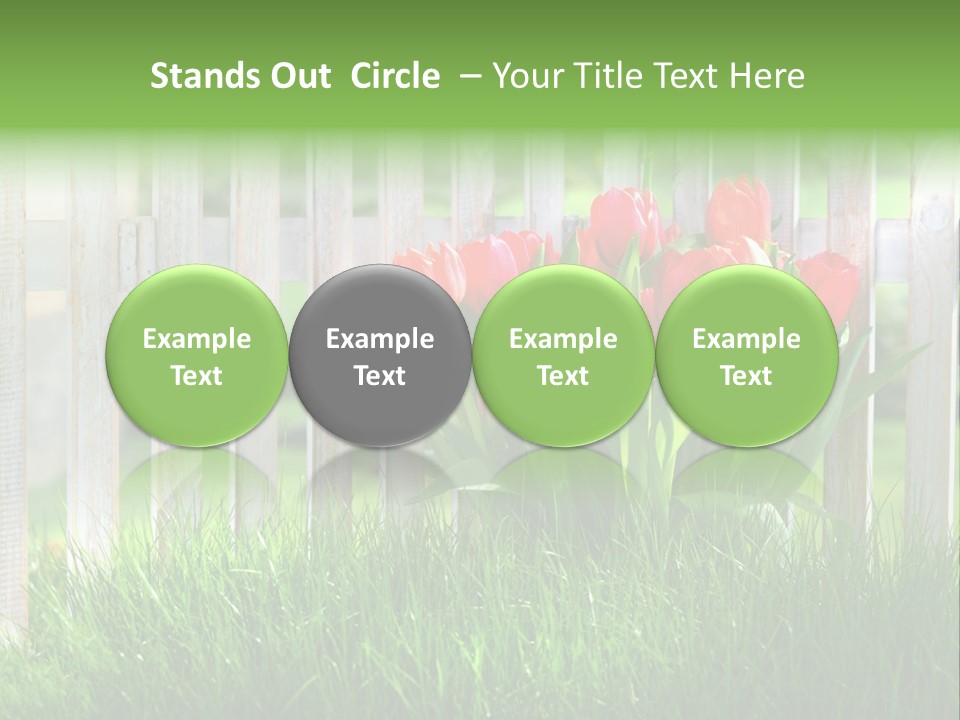 Harmonie Eingez Terasse PowerPoint Template