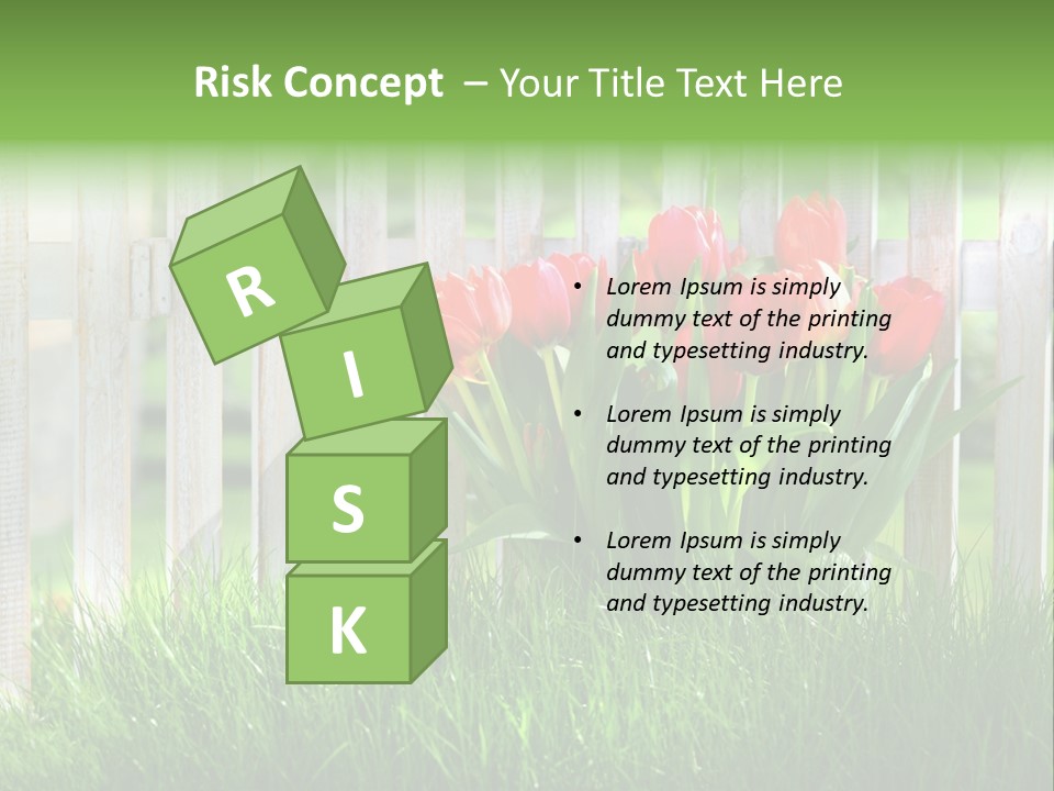 Harmonie Eingez Terasse PowerPoint Template