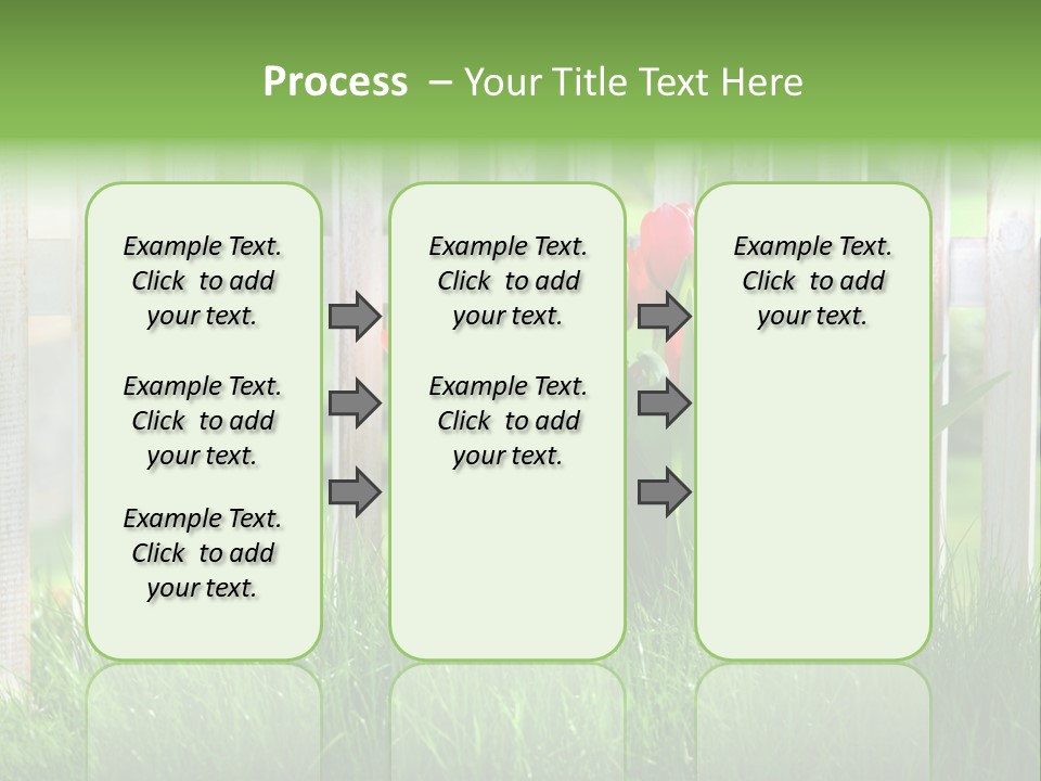 Harmonie Eingez Terasse PowerPoint Template