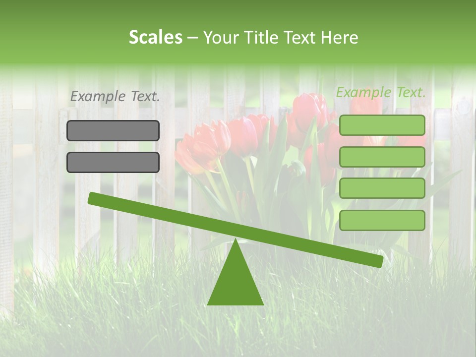 Harmonie Eingez Terasse PowerPoint Template