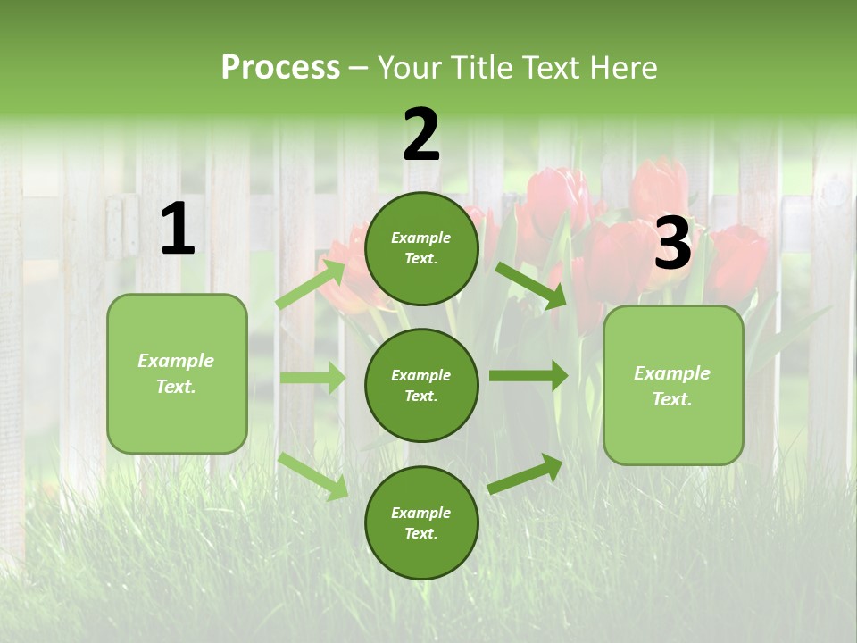 Harmonie Eingez Terasse PowerPoint Template