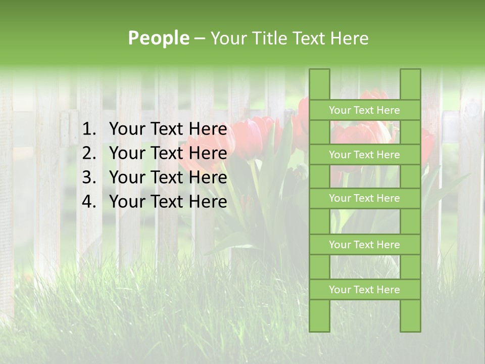 Harmonie Eingez Terasse PowerPoint Template