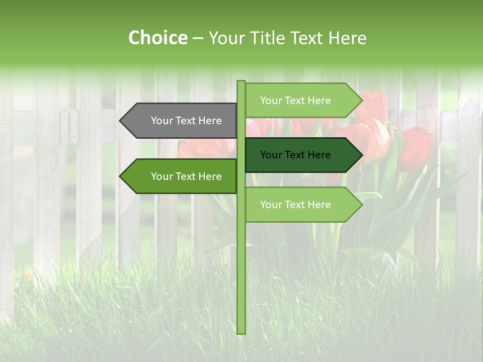Harmonie Eingez Terasse PowerPoint Template