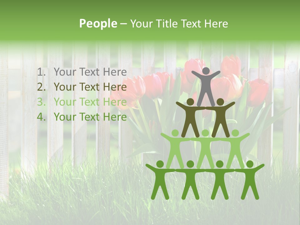 Harmonie Eingez Terasse PowerPoint Template