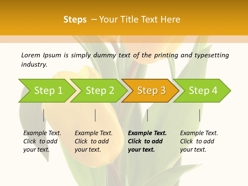 Flower Love Nature PowerPoint Template