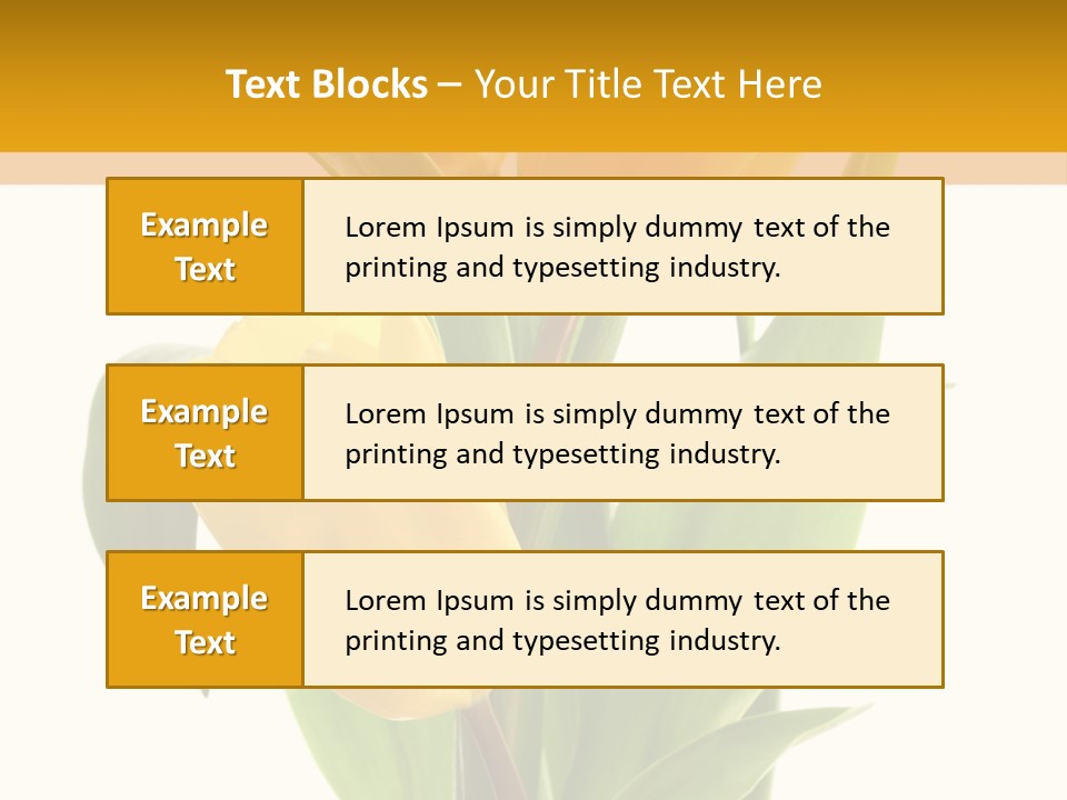 Flower Love Nature PowerPoint Template
