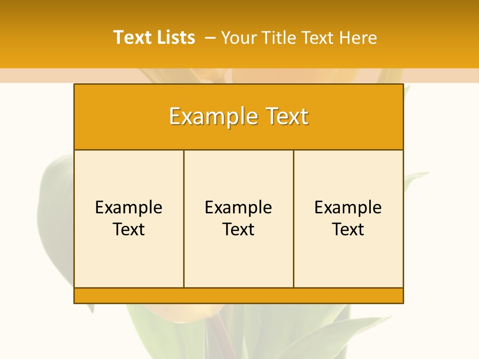 Flower Love Nature PowerPoint Template