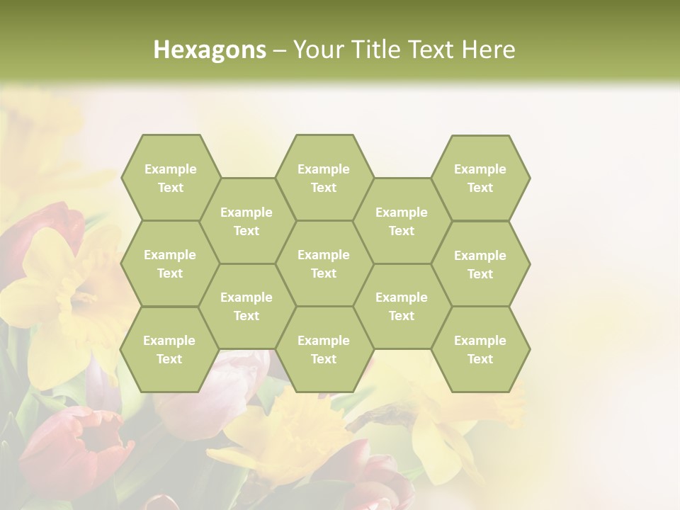 Green Square Purple PowerPoint Template