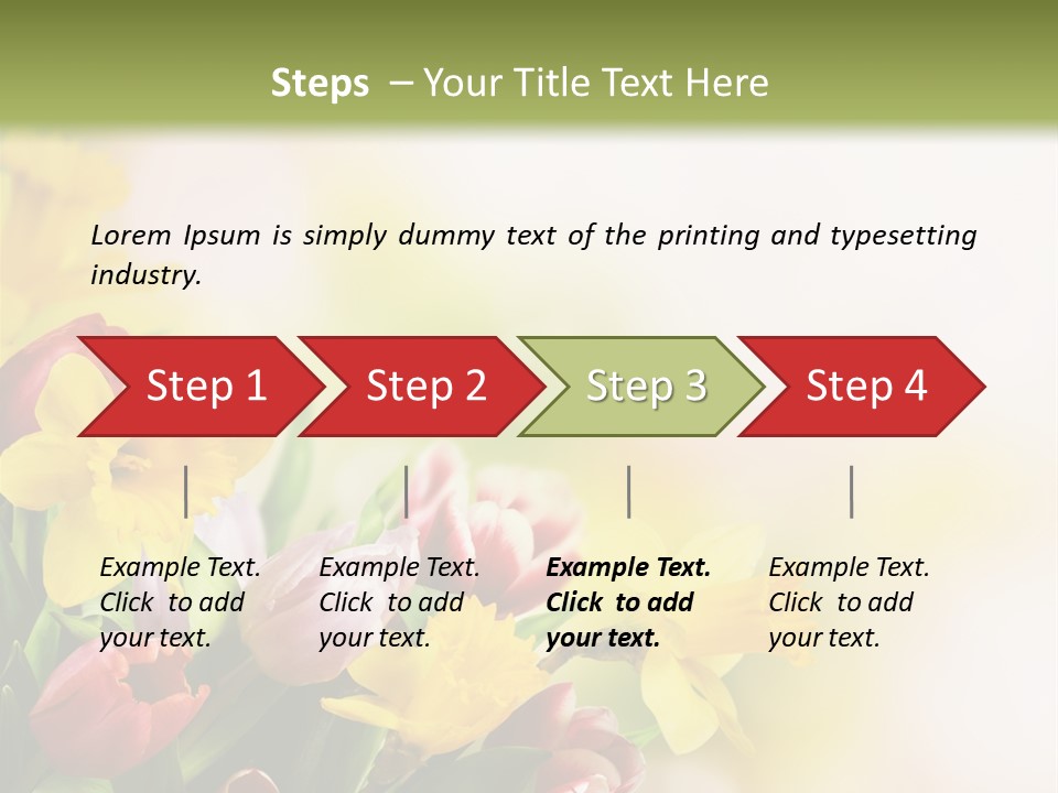 Green Square Purple PowerPoint Template