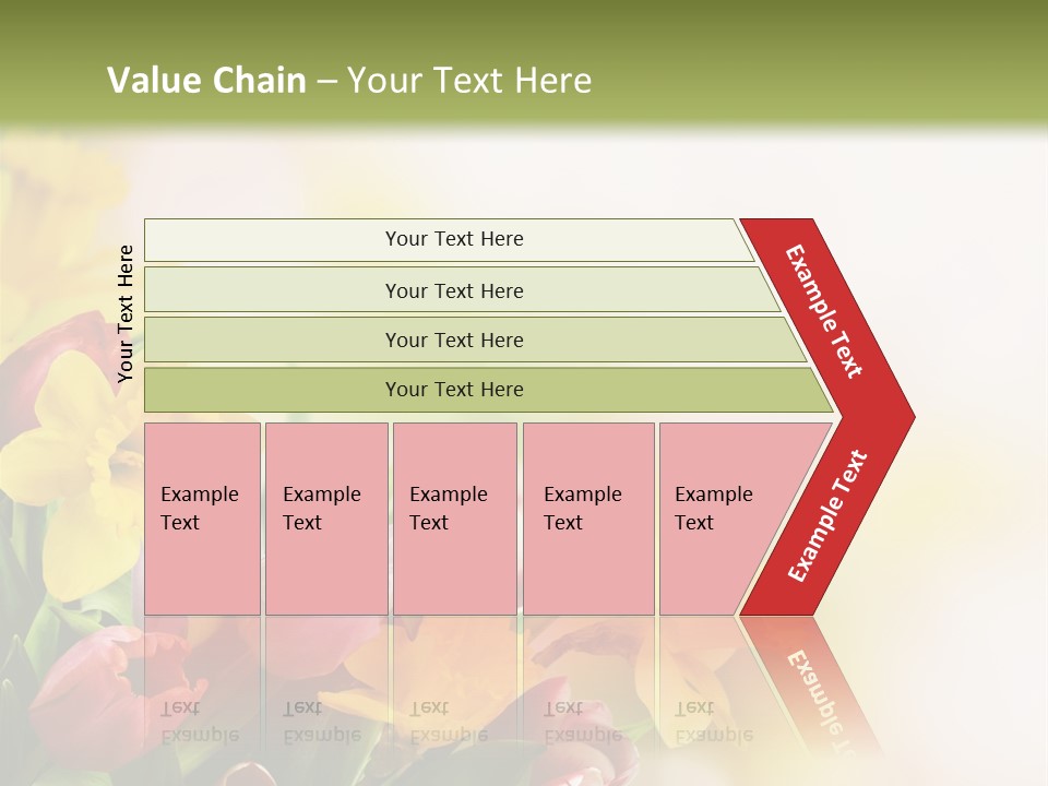Green Square Purple PowerPoint Template