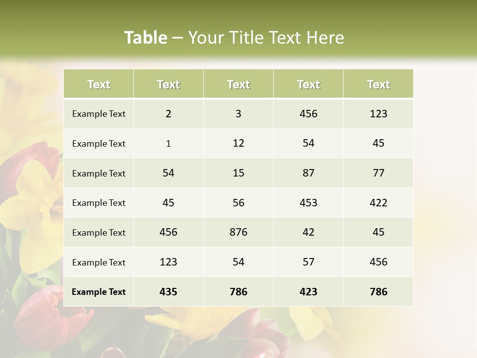 Green Square Purple PowerPoint Template