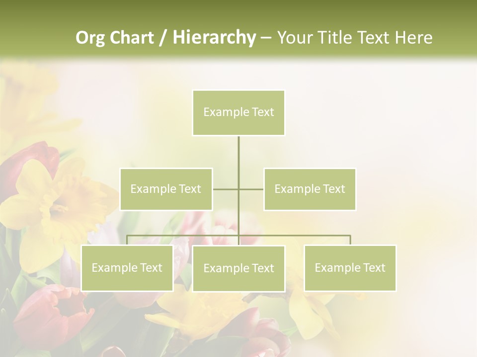Green Square Purple PowerPoint Template