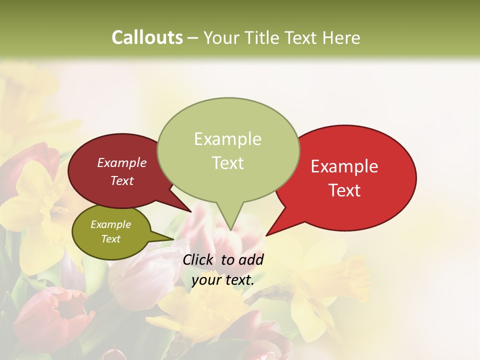 Green Square Purple PowerPoint Template