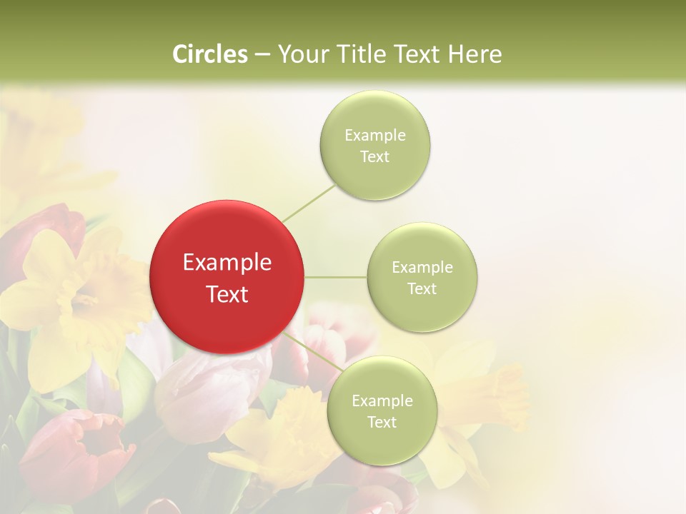 Green Square Purple PowerPoint Template