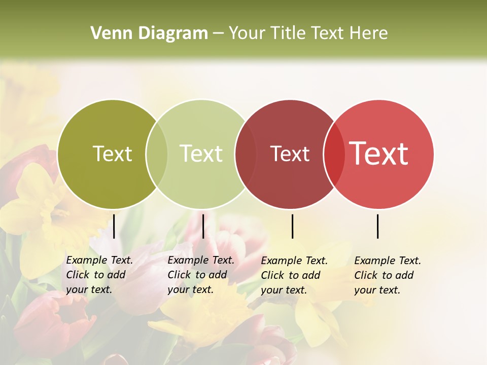 Green Square Purple PowerPoint Template