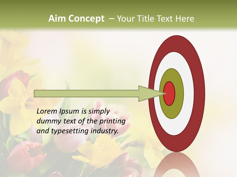 Green Square Purple PowerPoint Template