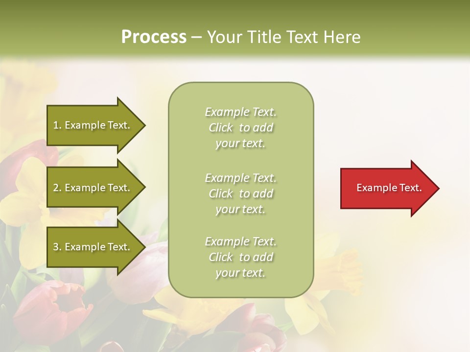Green Square Purple PowerPoint Template