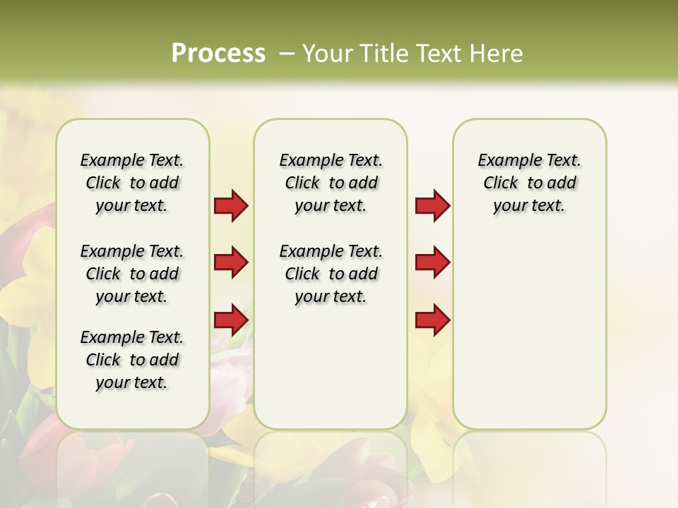 Green Square Purple PowerPoint Template
