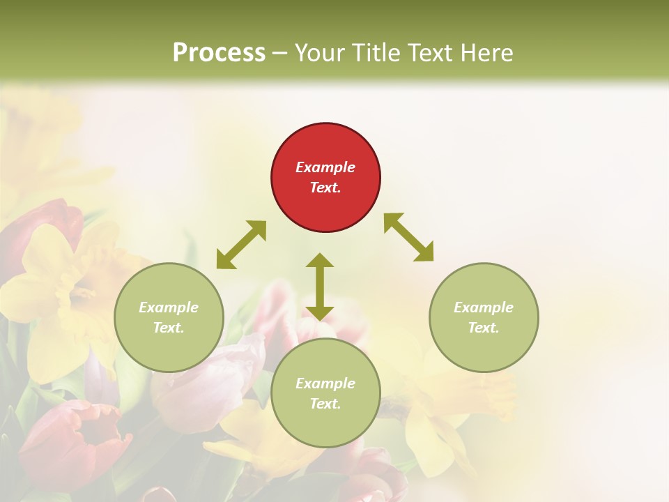 Green Square Purple PowerPoint Template
