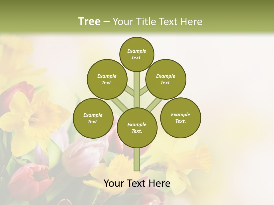 Green Square Purple PowerPoint Template