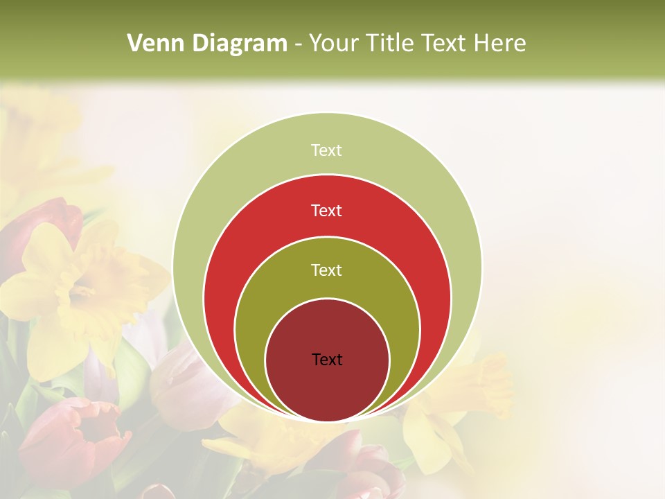 Green Square Purple PowerPoint Template
