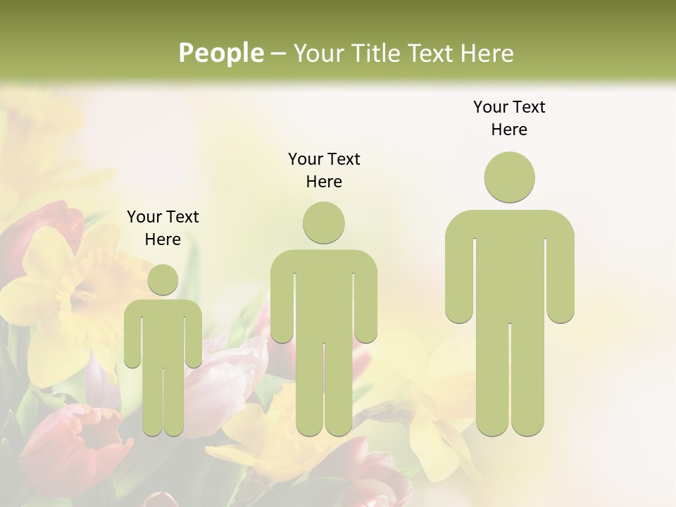 Green Square Purple PowerPoint Template