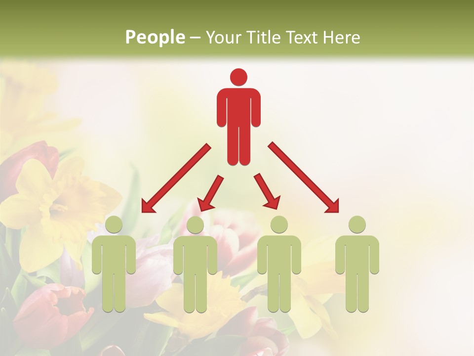 Green Square Purple PowerPoint Template