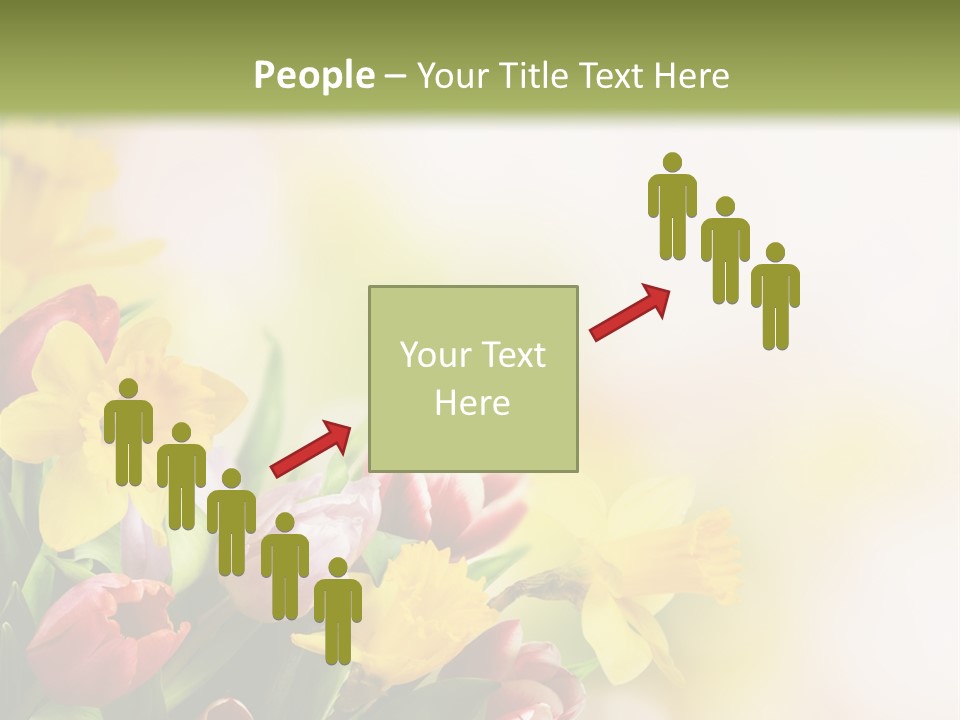 Green Square Purple PowerPoint Template