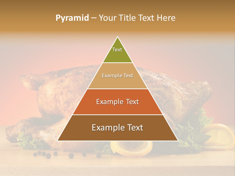 Drumstick Garnish Roast PowerPoint Template