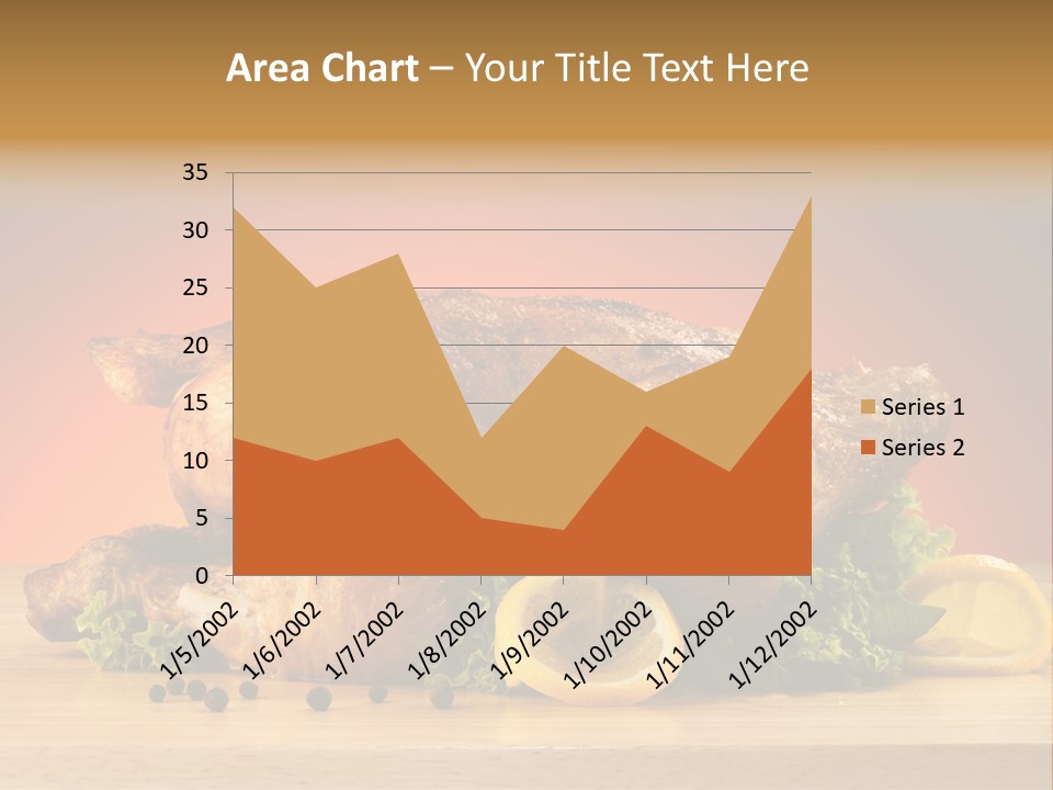 Drumstick Garnish Roast PowerPoint Template