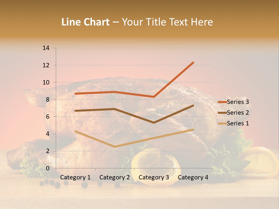 Drumstick Garnish Roast PowerPoint Template