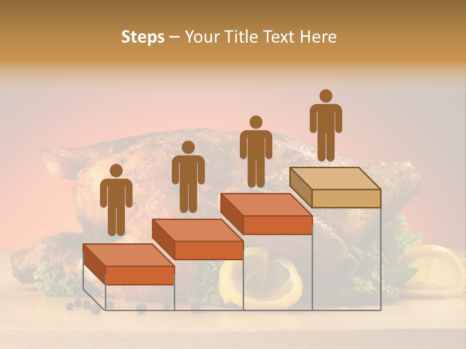 Drumstick Garnish Roast PowerPoint Template