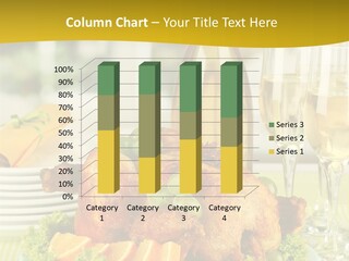 Glass Fresh Plate PowerPoint Template