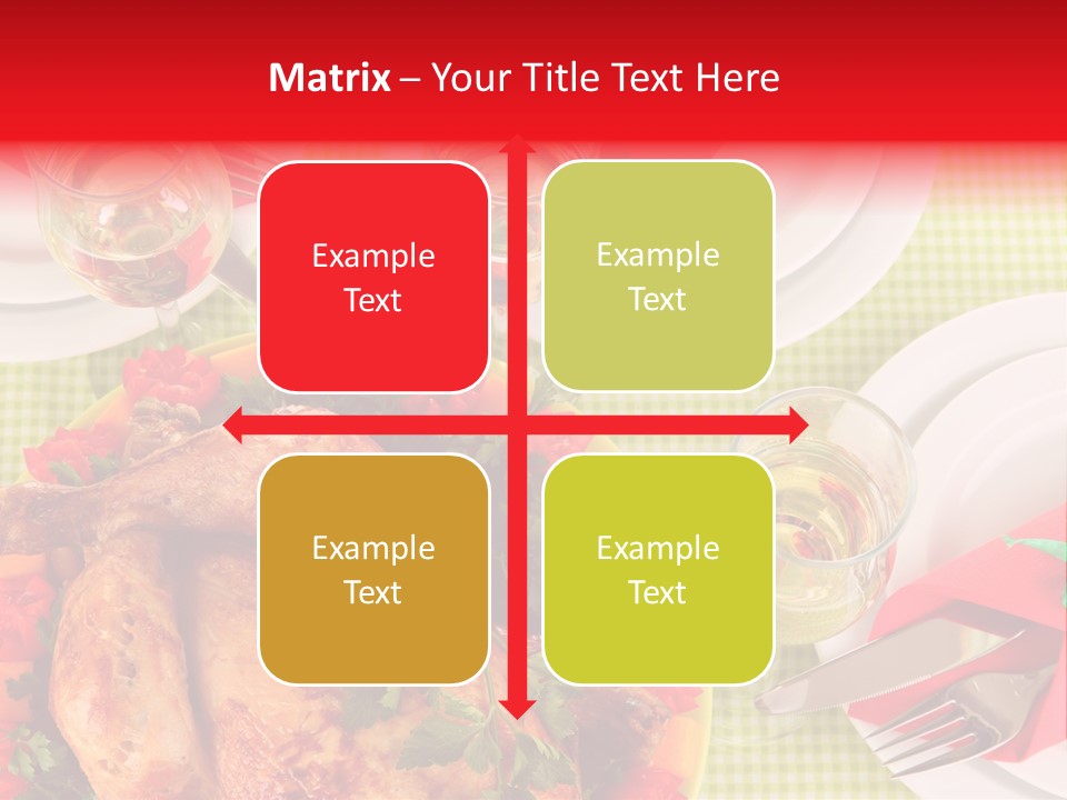 Tradition Poultry Meal PowerPoint Template