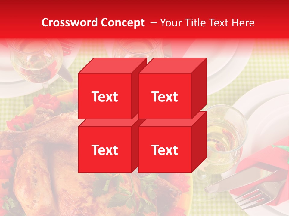 Tradition Poultry Meal PowerPoint Template