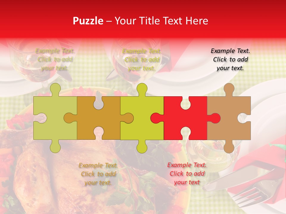 Tradition Poultry Meal PowerPoint Template
