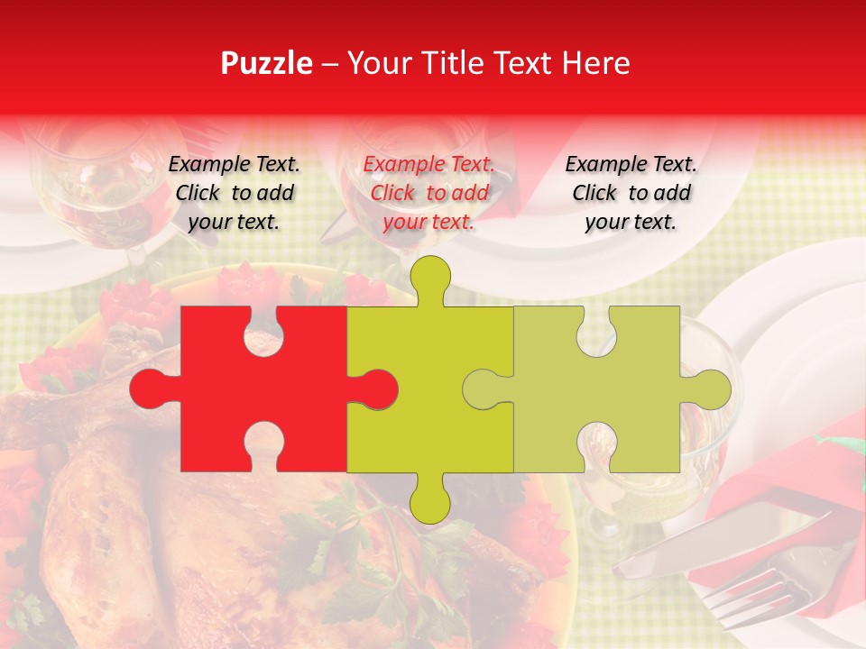 Tradition Poultry Meal PowerPoint Template