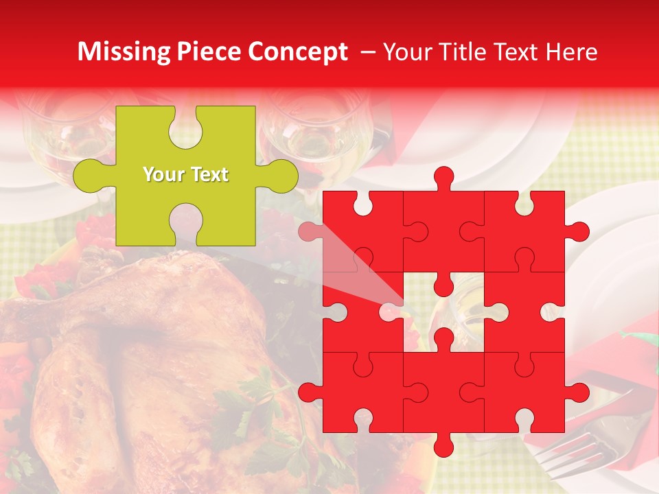 Tradition Poultry Meal PowerPoint Template