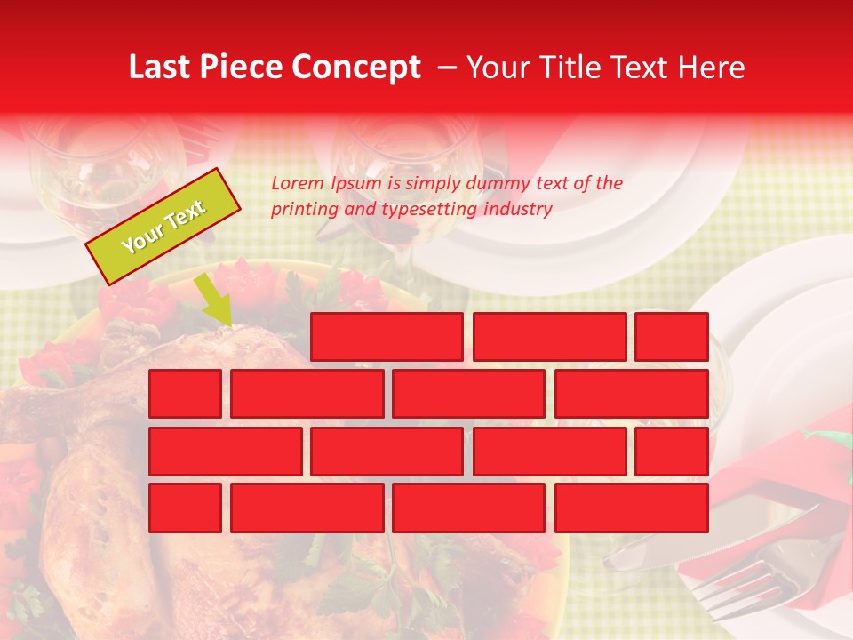 Tradition Poultry Meal PowerPoint Template