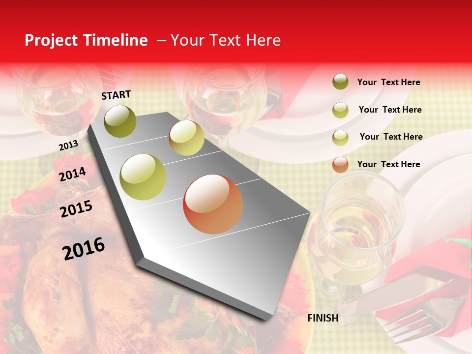 Tradition Poultry Meal PowerPoint Template