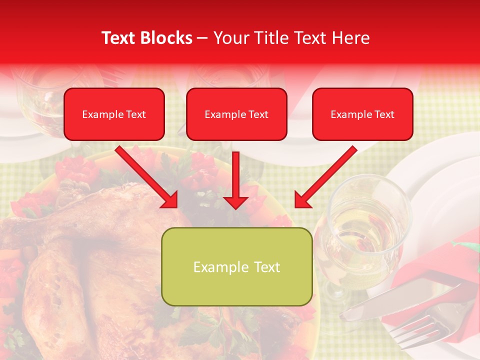 Tradition Poultry Meal PowerPoint Template