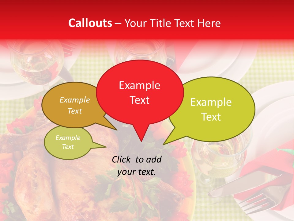 Tradition Poultry Meal PowerPoint Template