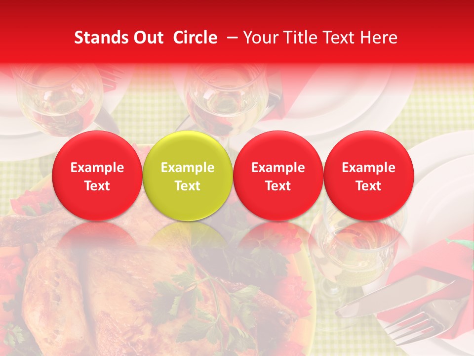 Tradition Poultry Meal PowerPoint Template