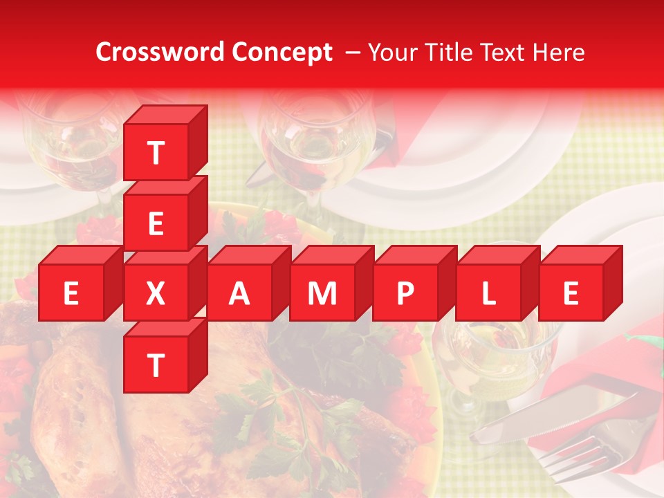 Tradition Poultry Meal PowerPoint Template