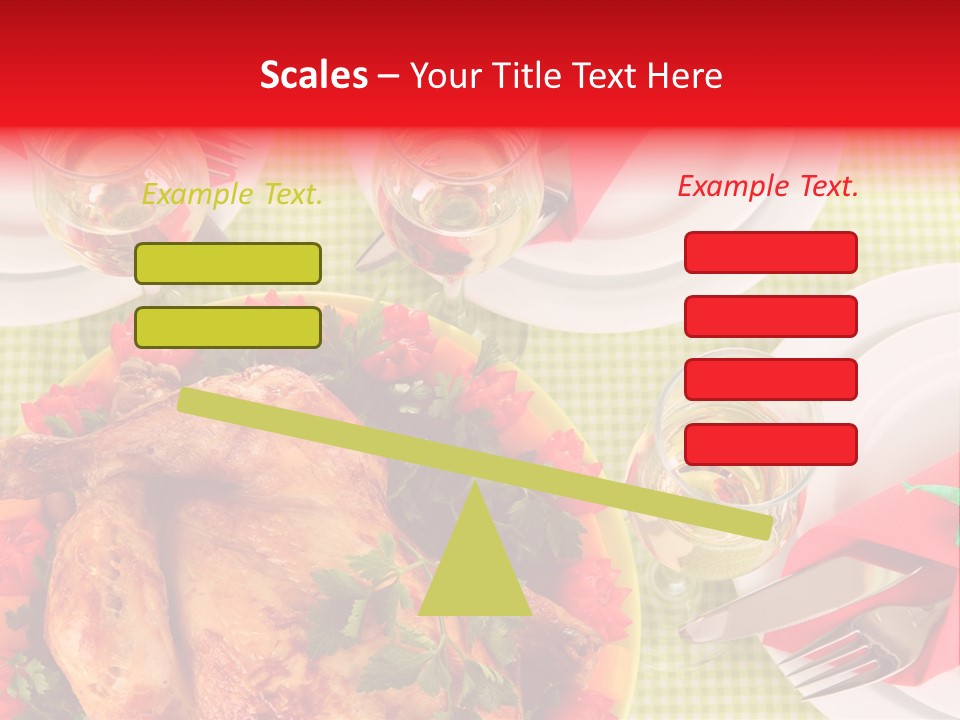 Tradition Poultry Meal PowerPoint Template
