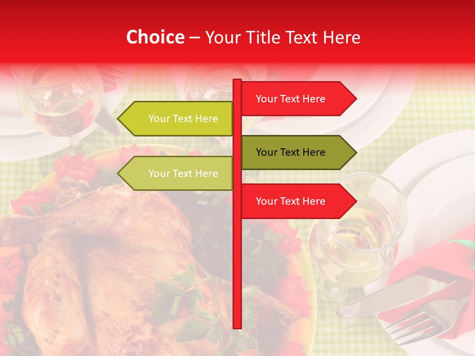 Tradition Poultry Meal PowerPoint Template