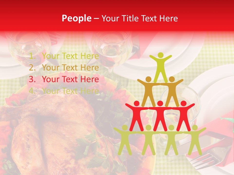 Tradition Poultry Meal PowerPoint Template