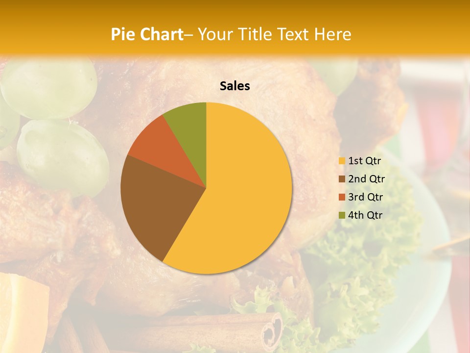 Banquet Thanksgiving Champagne PowerPoint Template