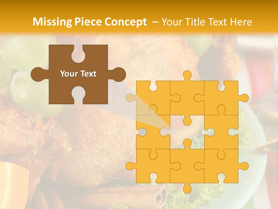 Banquet Thanksgiving Champagne PowerPoint Template